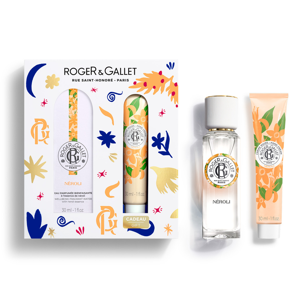 ROGER & GALLET - PROMO PACK NEROLI Eau Parfumee Bienfaisante - 30ml & Creme Mains - 30ml